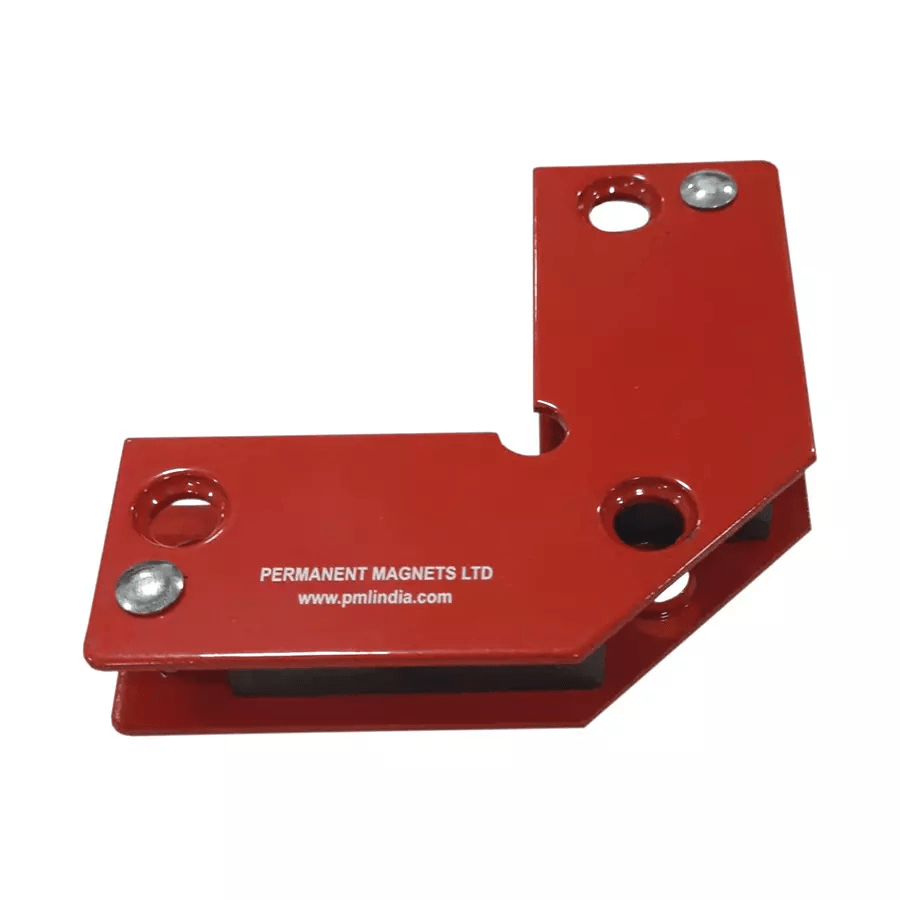 HAN.MUL_.26641504_1669383317955.png PML Outside Magnetic Welding Clamp 45 Degrees & 90 Degrees Angle - CAT NO. 632 - Image 1