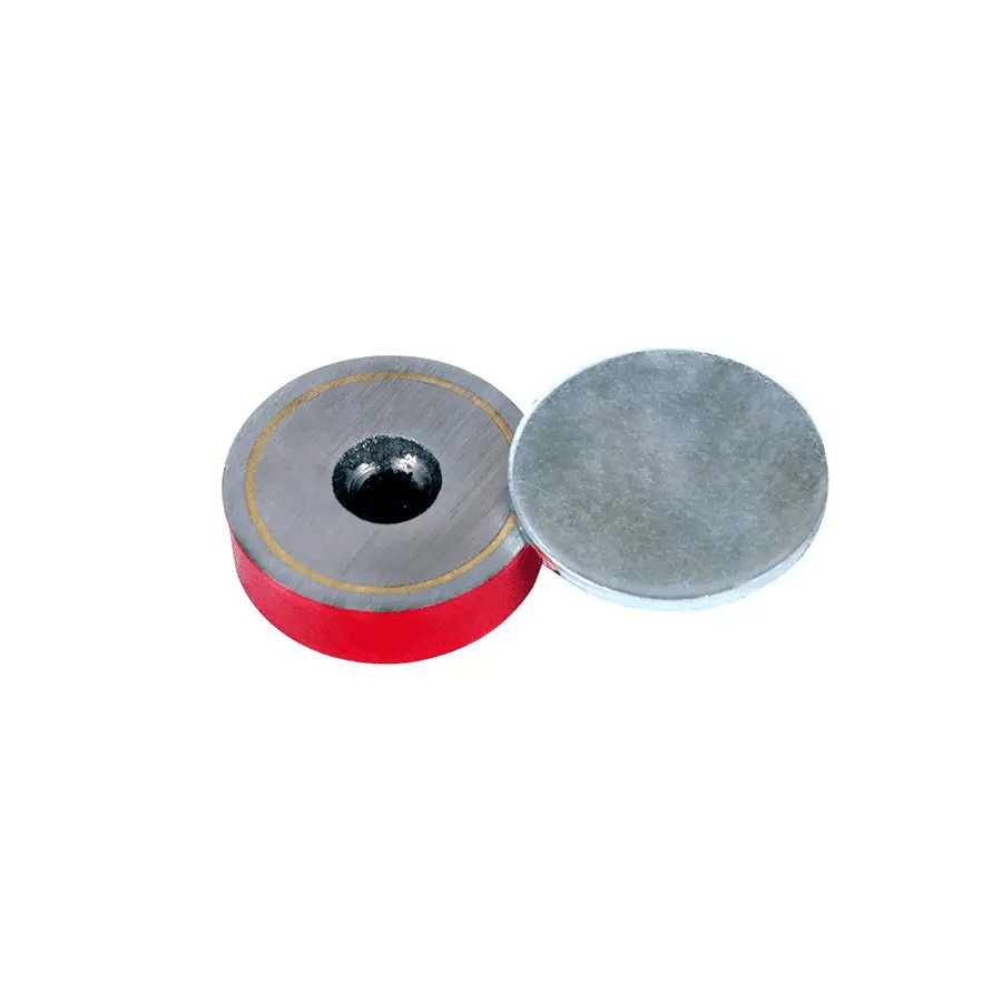 HAN.POT.82967422_1669383081227.png PML Alnico Shallow Pot Magnets CAT NO: ASP 122 : OD - 28.6mm, Holding Force - 72kgs Pack Of 5 - Image 1