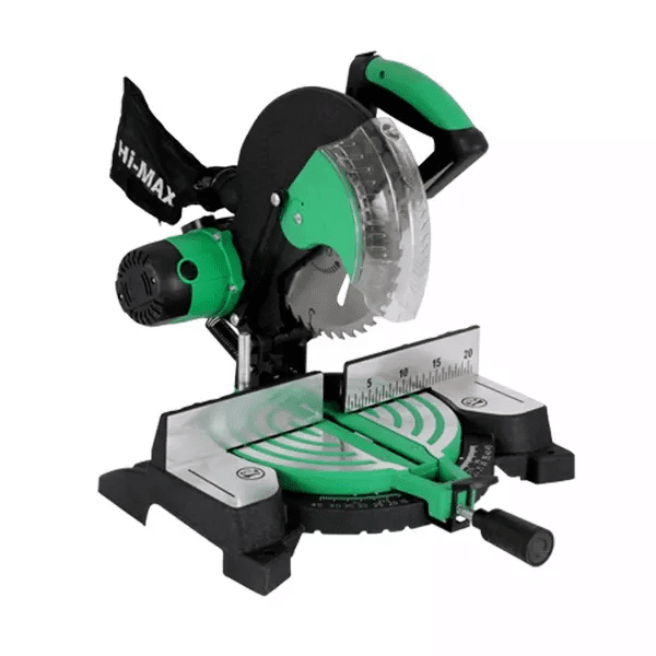 POW.MIT_.62796425_1668031587503.png HI-MAX 1350 Watt Miter Saw Speed 6000 RPM IC-095 - Image 1