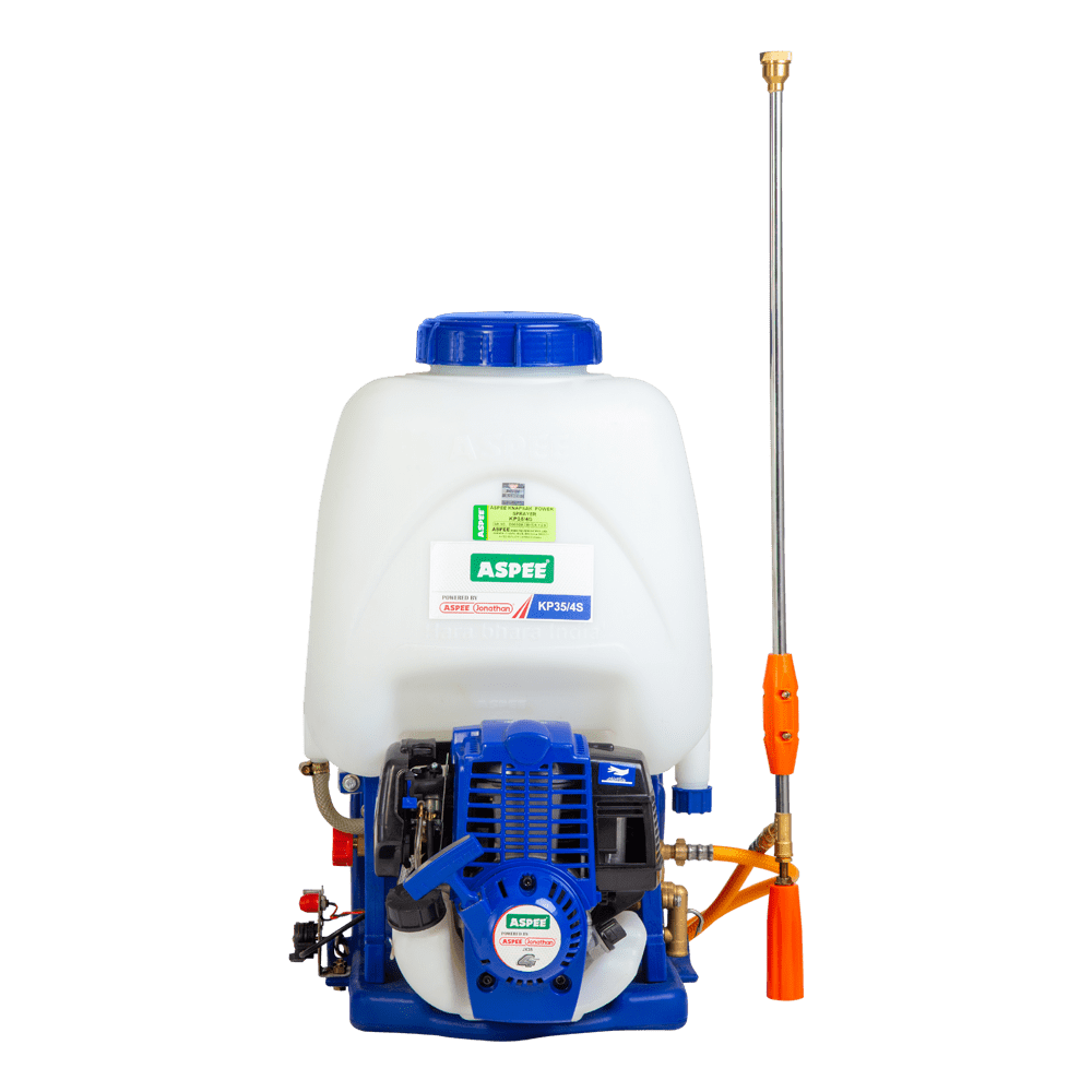 aspee-jonathan-knapsack-power-sprayer-kp35-4s-rk.png ASPEE 1.13 HP Jonathan Backpack 4 Stroke Power Sprayer KP35-4S - Image 1