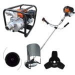 Powerful 2 HP Petrol Brush Cutter with 6.5 HP Petrol Water Pump