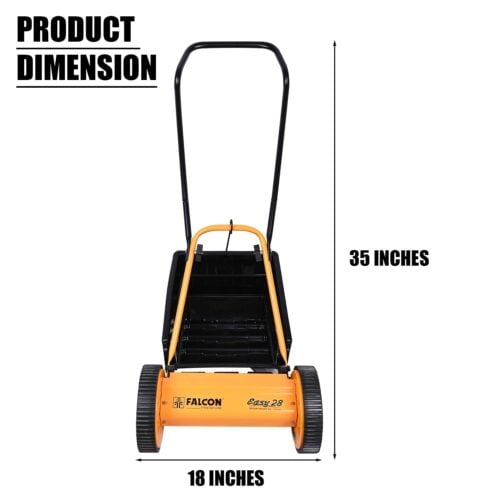 FALCON 11 Inch Manual Lawn Mower Easy-28 - Image 5