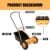 FALCON 11 Inch Manual Lawn Mower Easy-28 - Image 4