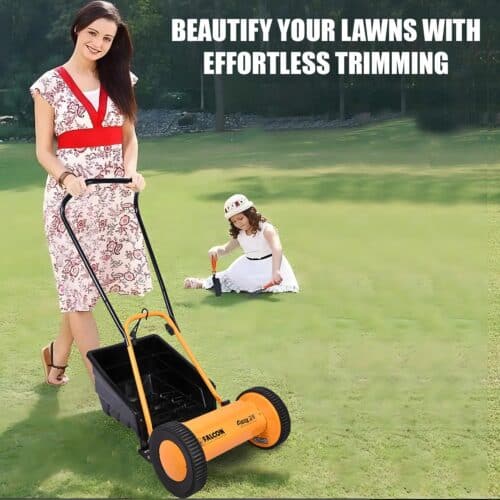 FALCON 11 Inch Manual Lawn Mower Easy-28 - Image 1