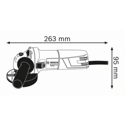 BOSCH GWS600 Angle Grinder 660 Watt with Stand Combo - Image 4