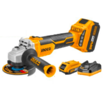INGCO 20V 100mm Cordless Angle Grinder CAGLI1001