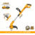 INGCO 20V Cordless Grass Trimmer CGTLI20301 with Height Adjustment - Image 2