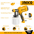 INGCO 450 Watt Electric Spray Gun SPG3508 - Image 4