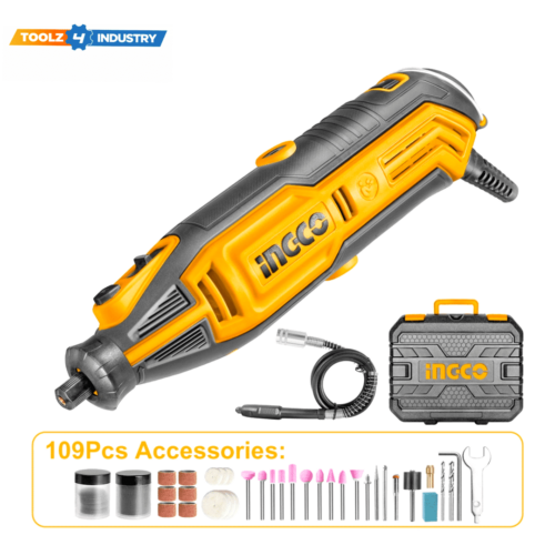 INGCO 130 Watt Mini Grinder MG13328 with 109 Pcs - Image 1