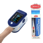 T4i Fingertip Pulse Oximeter & Desco Digital Thermometer