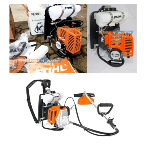 STIHL 1.1 HP 30.5CC Backpack Brush Cutter FR-3001 with Autocut & 2T Grass Cutting Blade - Image 1