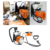 STIHL 1.1 HP 30.5CC Backpack Brush Cutter FR-3001 with Autocut & 2T Grass Cutting Blade