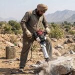 4 stroke petrol demolition hammer