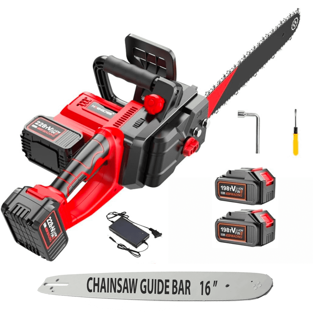 greenmax-18-inch-cordless-chainsaw cordless chainsaw