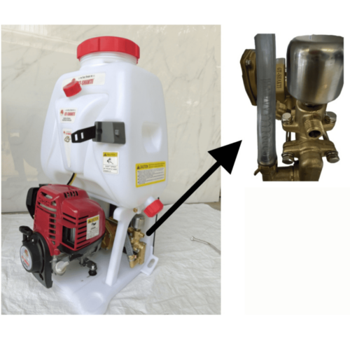 GT Shakti 4 Stroke Backpack GX35 Power Sprayer Double Suction with Air Chamber GTP-767-HON-DS - Image 2