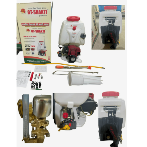 GT Shakti 4 Stroke Backpack GX35 Power Sprayer Double Suction with Air Chamber GTP-767-HON-DS - Image 4