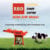 RBD 4 Blade 3 HP Chaff Cutter with Motor Powerful Kutti Machine CC-3HP with Gear - Image 3