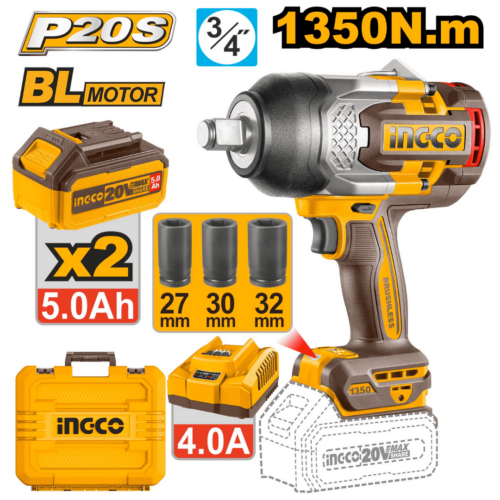 1350 nm cordless impact wrench