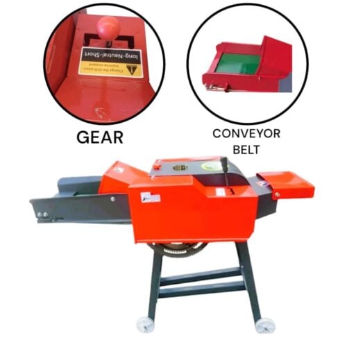 GT Shakti 3 HP Chara Cutting Machine with Gear with Conveyor Belt Govt. FMTTI Certified - Image 5