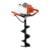 STALLION 78CC 2-in-1 Stand Earth Auger with 2 Wheels 4.5 HP with 12 Inch Drill STEA-78 - Image 5