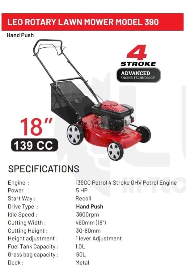 leo-petro-lawn-mower best petrol lawn mower
